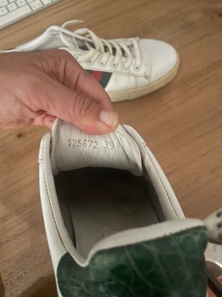 bambas Gucci talla 39