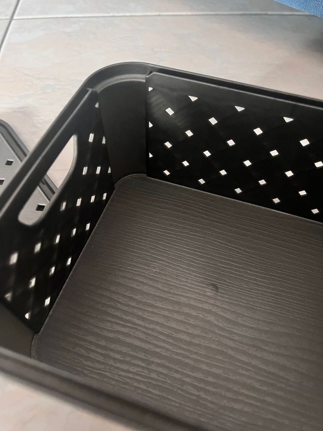 Organizer portaoggetti beauty-case grigio