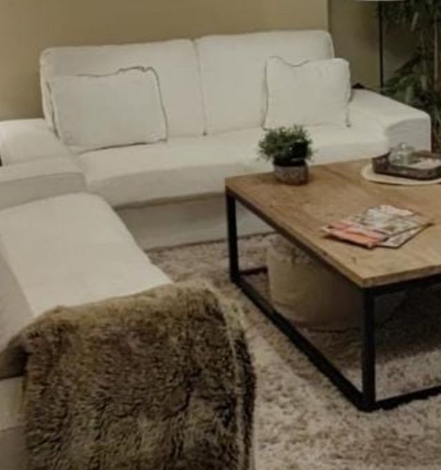 Sofá Kivik funda blanca