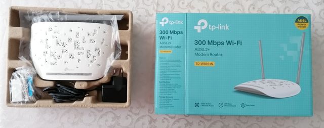 Modem Router Tp-Link ADSL2+ Wi-Fi 300 Mbps