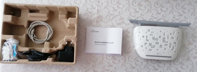 Modem Router Tp-Link ADSL2+ Wi-Fi 300 Mbps