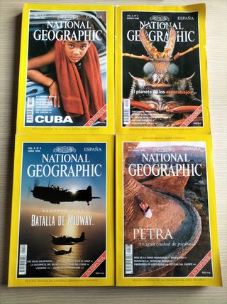 Lote 15 revistas de National Geographic
