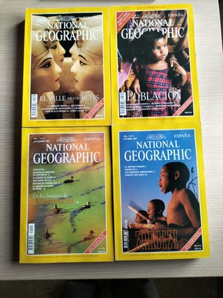Lote 15 revistas de National Geographic