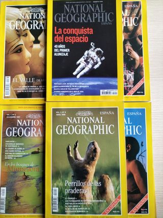 Lote 15 revistas de National Geographic