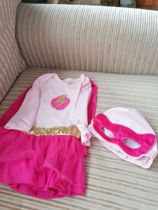 disfraz bebé superheroina