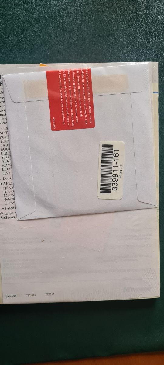 Windows 95. Sin abrir. En CD