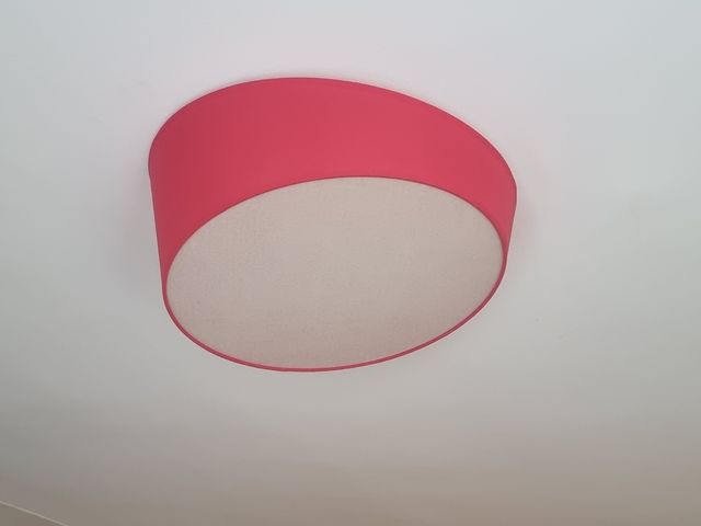 Lámpara de techo [ pantalla asimétrica]