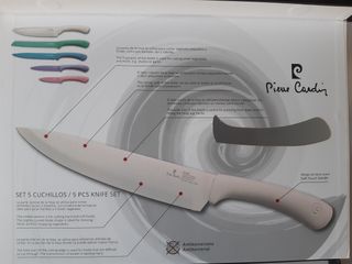 Set cuchillos Pierre Cardin
