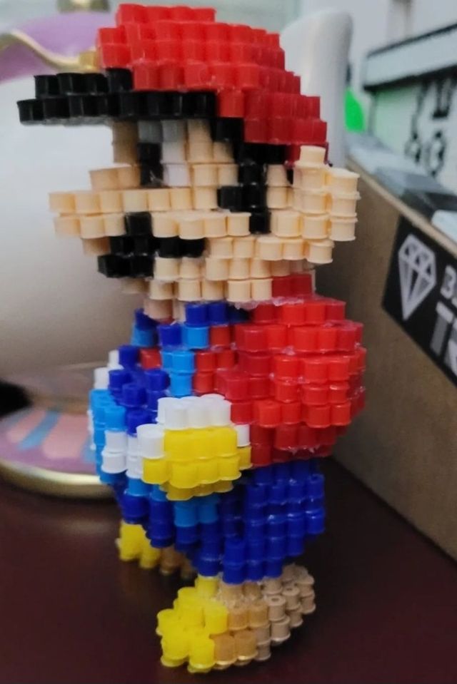 Mario Bross 3D hama