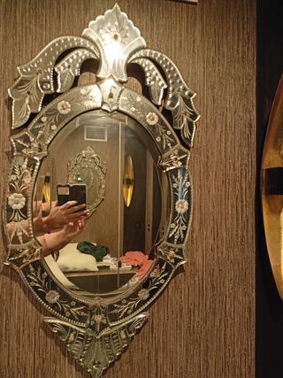 OFERTA espejo veneciano antigüo siglo XIX