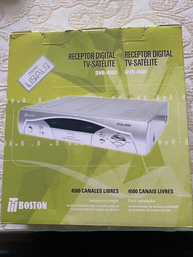 Receptor digital de satélite TBOSTON