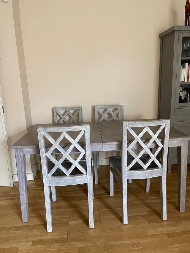 BANAK Mesa comedor extensible