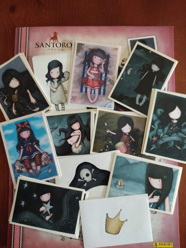 Cromos Gorjuss Álbum 2017 (granate)