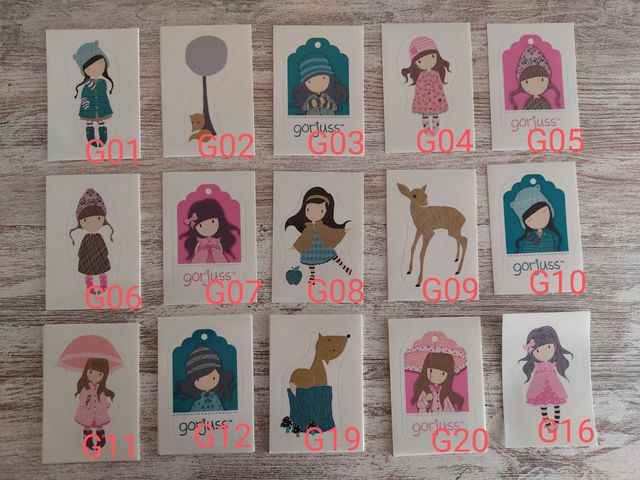 Cromos Gorjuss Álbum 2017 (granate)