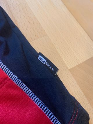 Chaqueta cortavientos ciclismo DTB. Talla 8-10. 