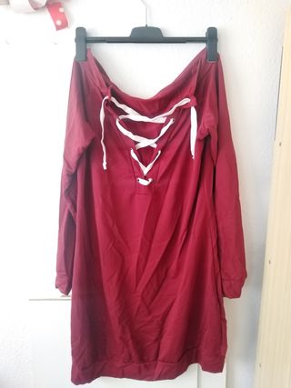 Sudadera roja