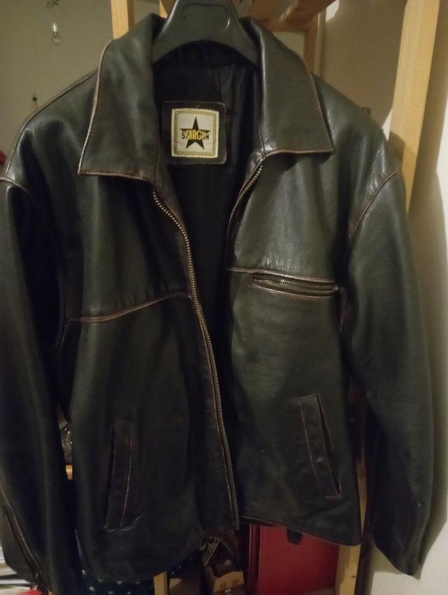 giubbino uomo in pelle