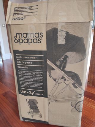 Capazo y silla. Mamas&Papas Duo Urbi2 (Entra en as