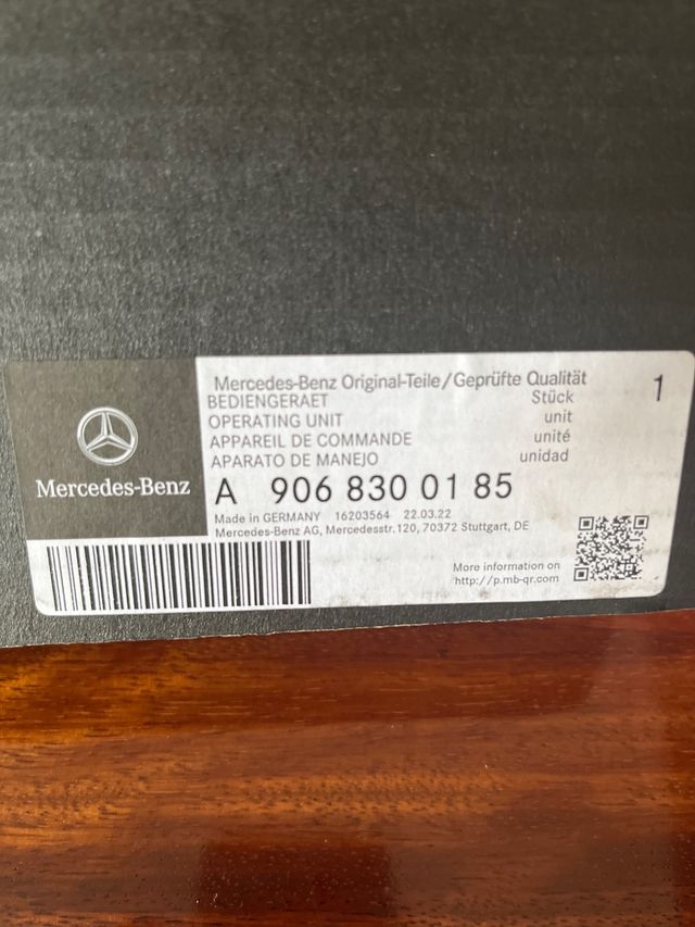 Mando Calefacción Spinter