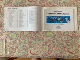 Libro iniciación piano "Quan el piano canta"