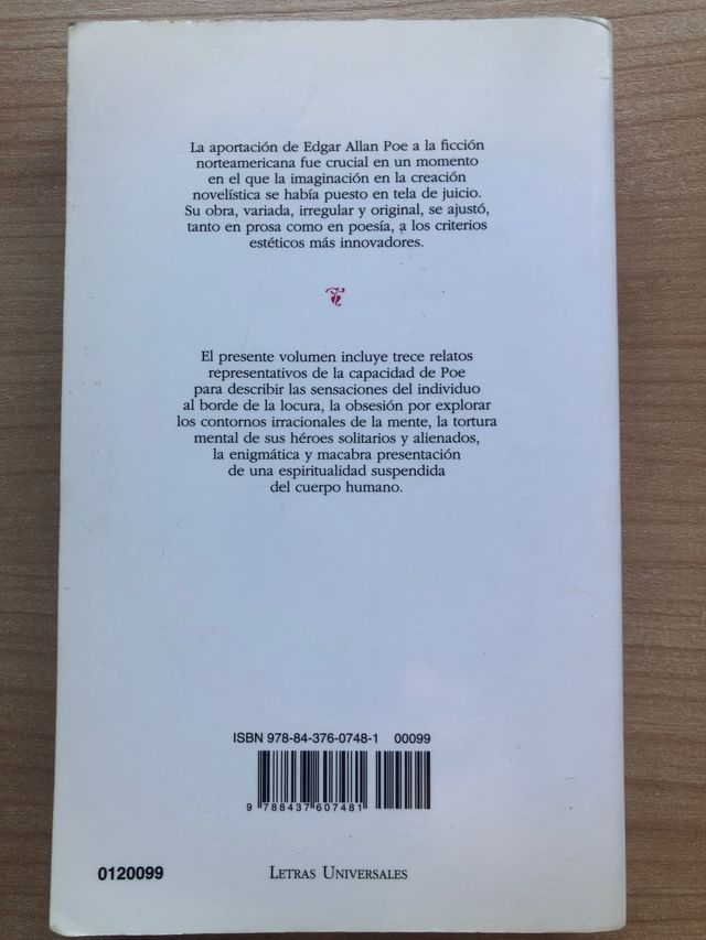 Relatos - Edgar Allan Poe