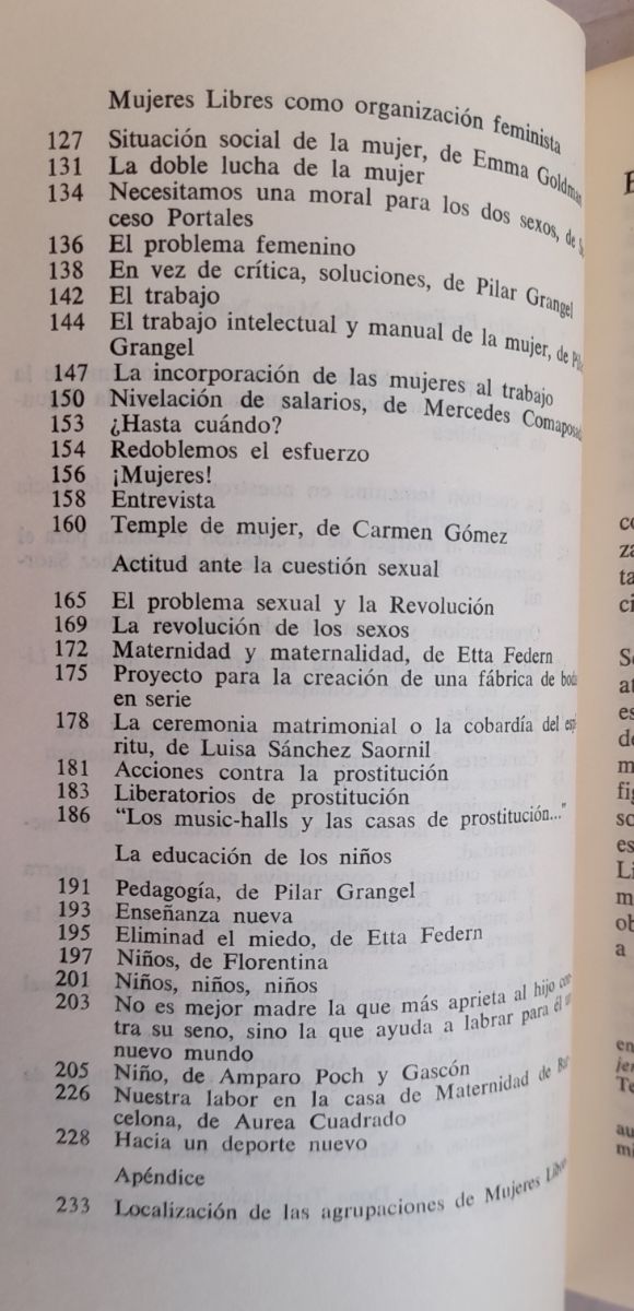 "Mujeres libres": España 1936-1939