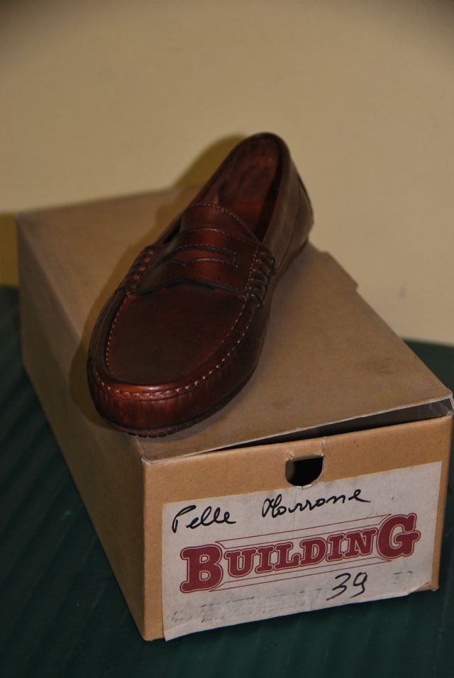 BUILDING MOCASSINO VITELLO MARRONE