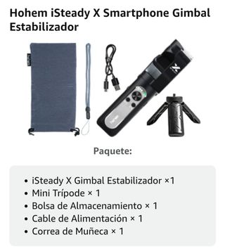 Hohem iSteady X Estabilizador Movil Gimbal