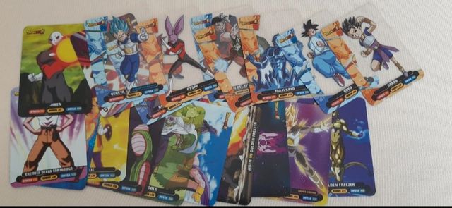 carte Dragon Ball originali (no doppie)