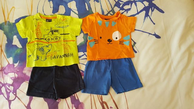 Lote de ropa bebé de 3 a 6 meses 68 cm