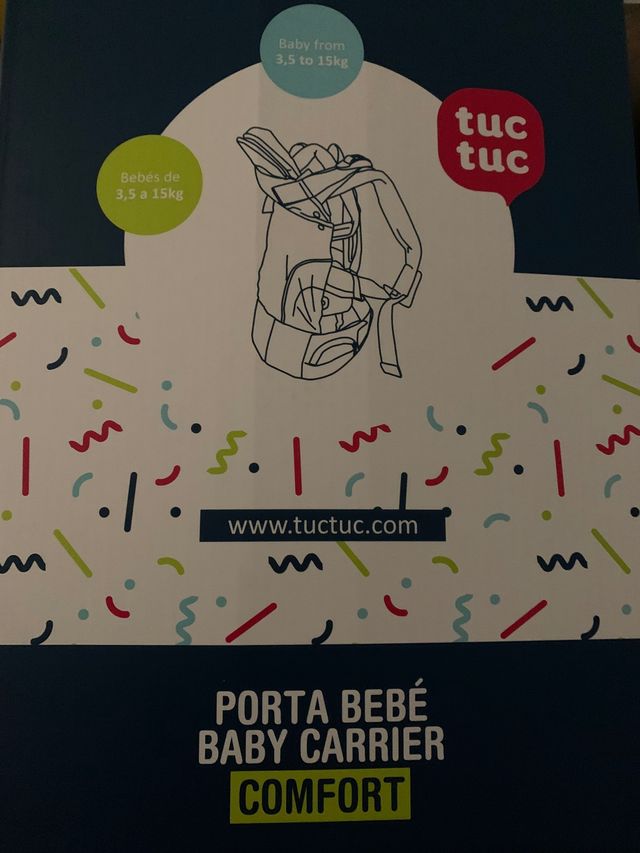 Mochila Porta bebé como nuevo