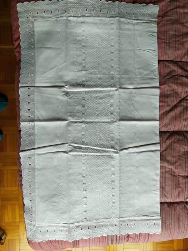 LENZUOLO RICAMO SVIZZERO