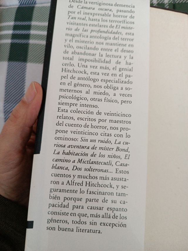 RELATOS QUE ME ASUSTARON