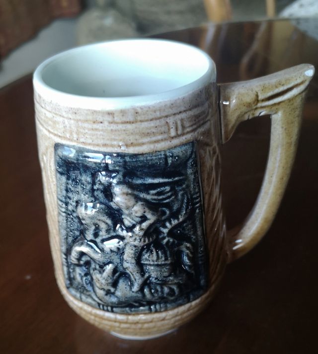 juego jarras de cerveza