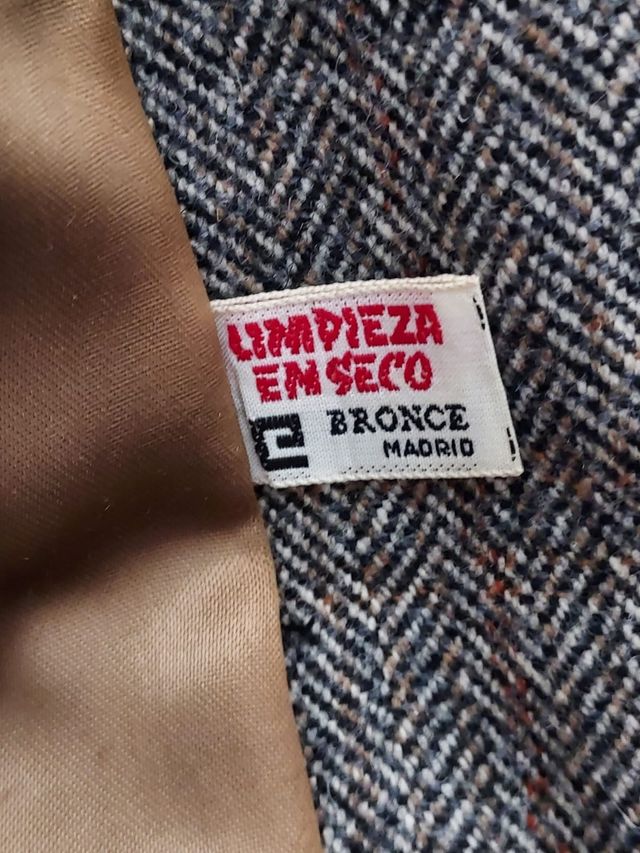 Abrigo hombre vintage