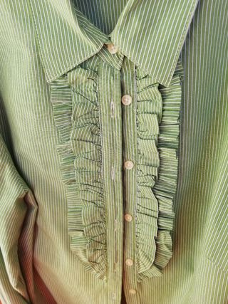 CAMISA MUJER DE ALGODÓN TALLA 46.