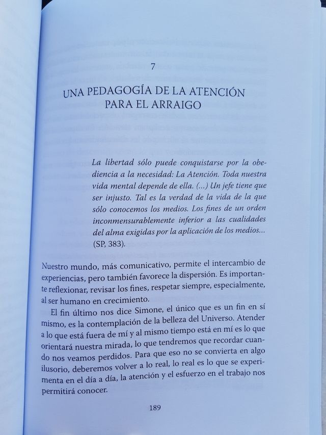 Simone Weil educadora