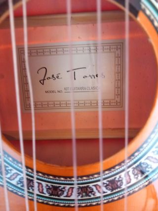 Guitarra José Torres con funda
