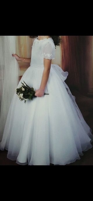 Traje de comunión de niña