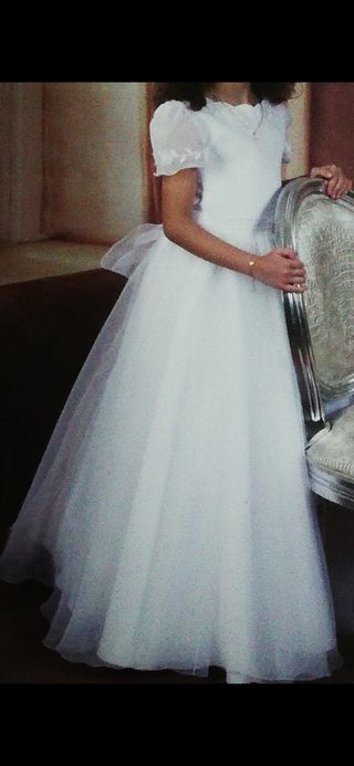 Traje de comunión de niña