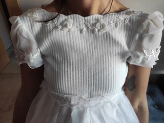 Traje de comunión de niña