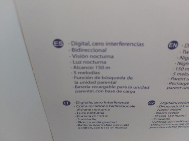 Vigila bebes/cámara vigilancia