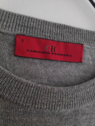 jersey lana merino carolina Herrera 