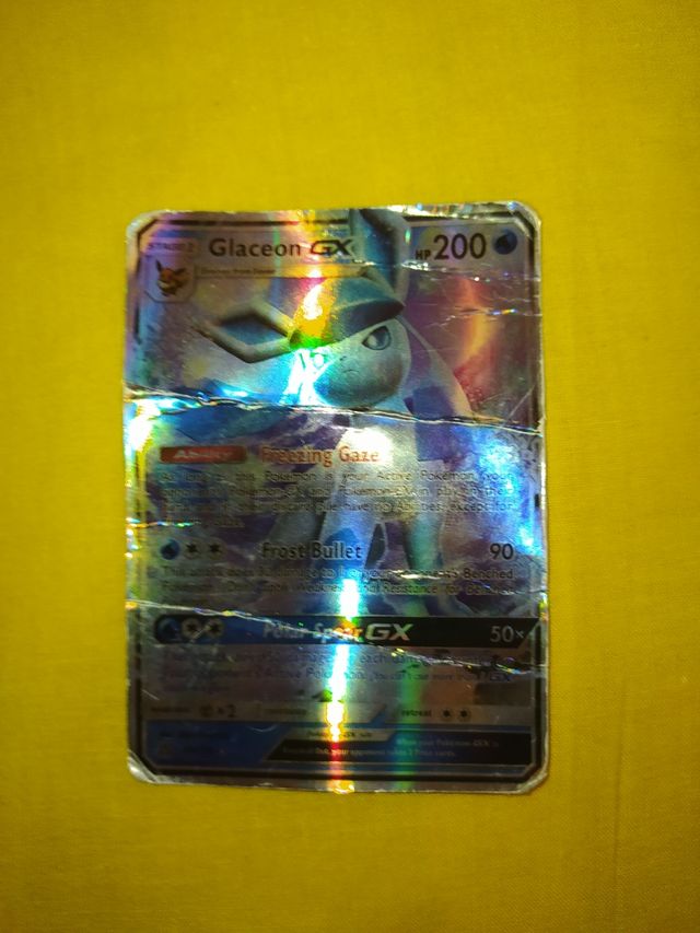 CARTA POKEMON POLAR SPEAR GX GLACEON