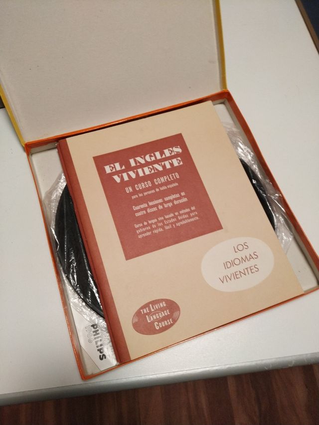 Vinilo curso de inglés