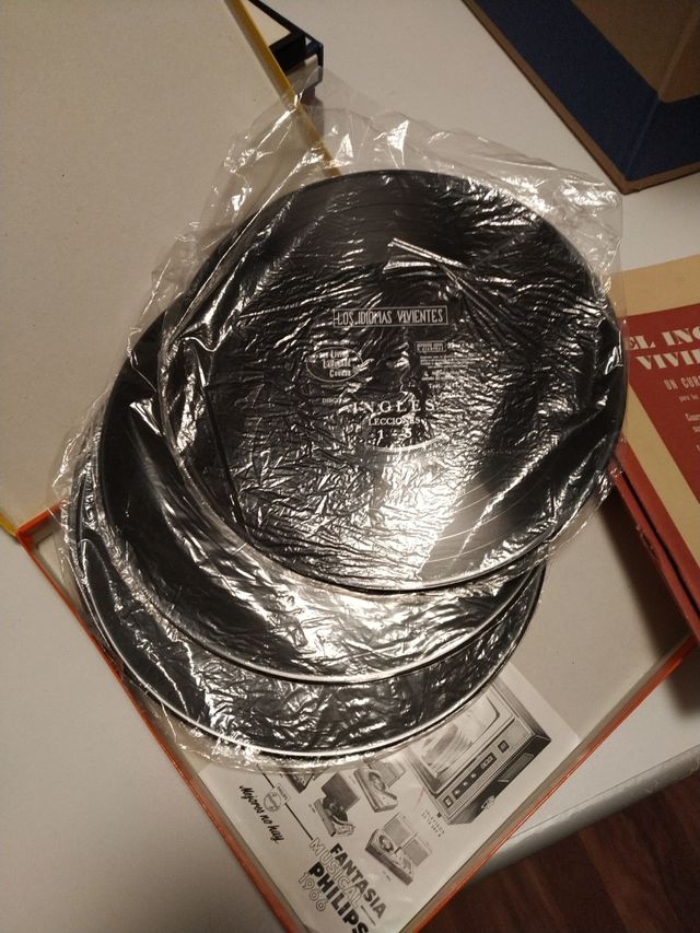 Vinilo curso de inglés