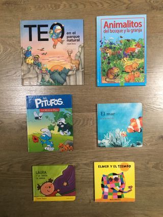 Lote de 6 libros infantiles