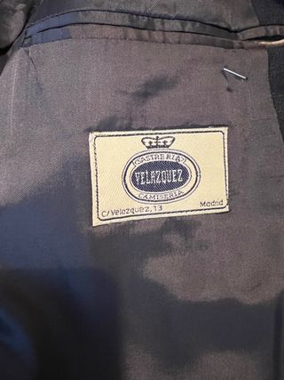 Chaqueta americana sastrería Velazquez