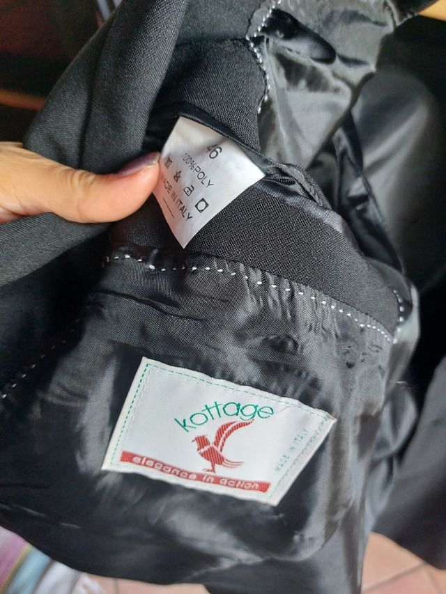 Giacca elegante Made in Italy, tg 46 