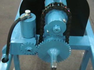 Astilladora de fuso para abrir leña con tractor